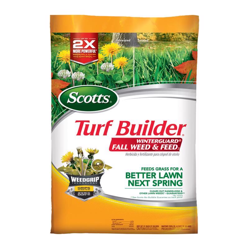 Scotts Turf Builder WinterGuard Weed & Feed Lawn Fertilizer For Multiple Grass Types 22331
