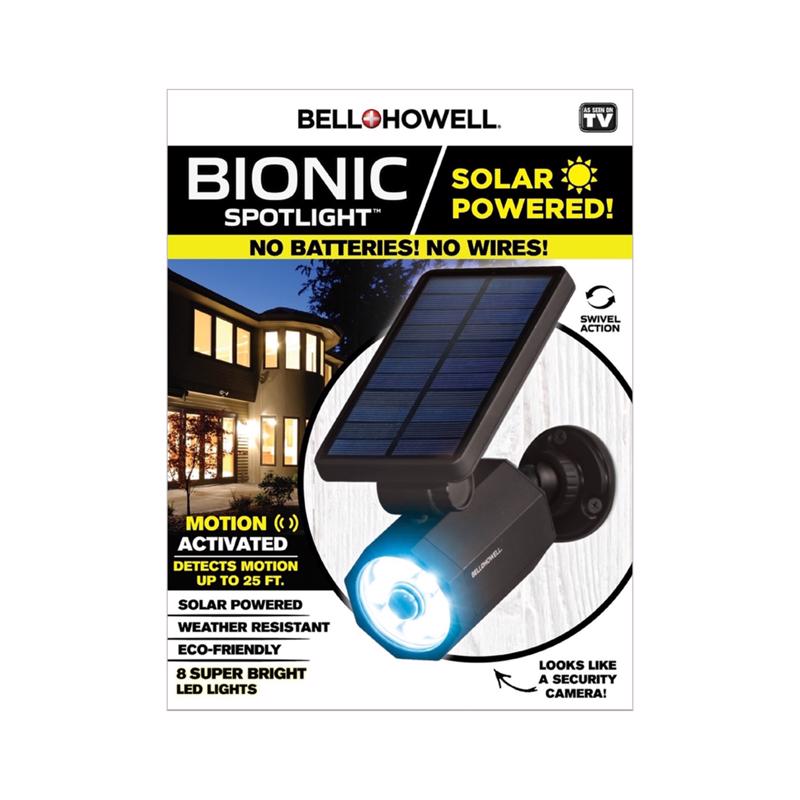 Bell + Howell Solar Powered Bionic Spotlight 2963
