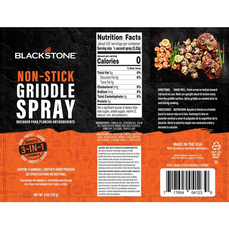 Blackstone Non-Stick 3 in 1 Griddle Spray 4142