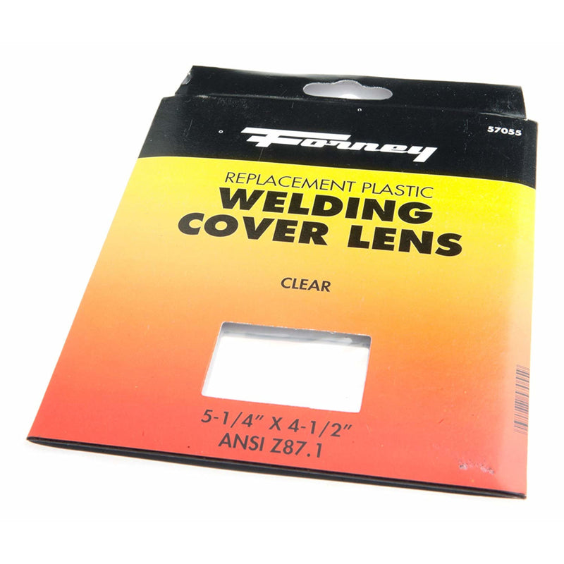 Forney 57055 Outside Cover Lens, 4-1/2 x 5-1/4, Plastic