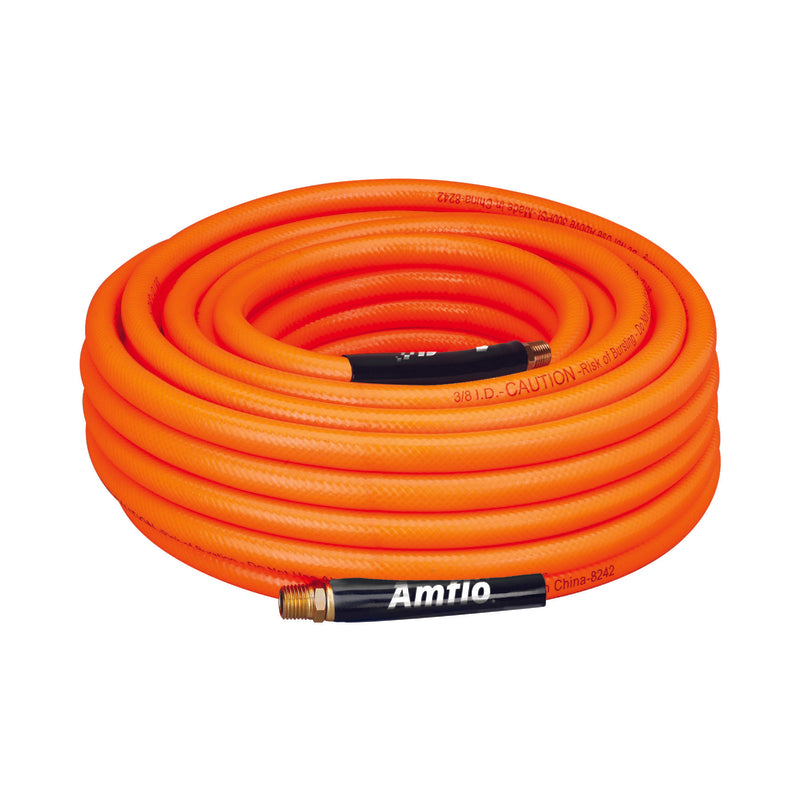 Amflo Orange Glow PVC Air Hose 3-8 In. x 25 Ft 576-25A-1