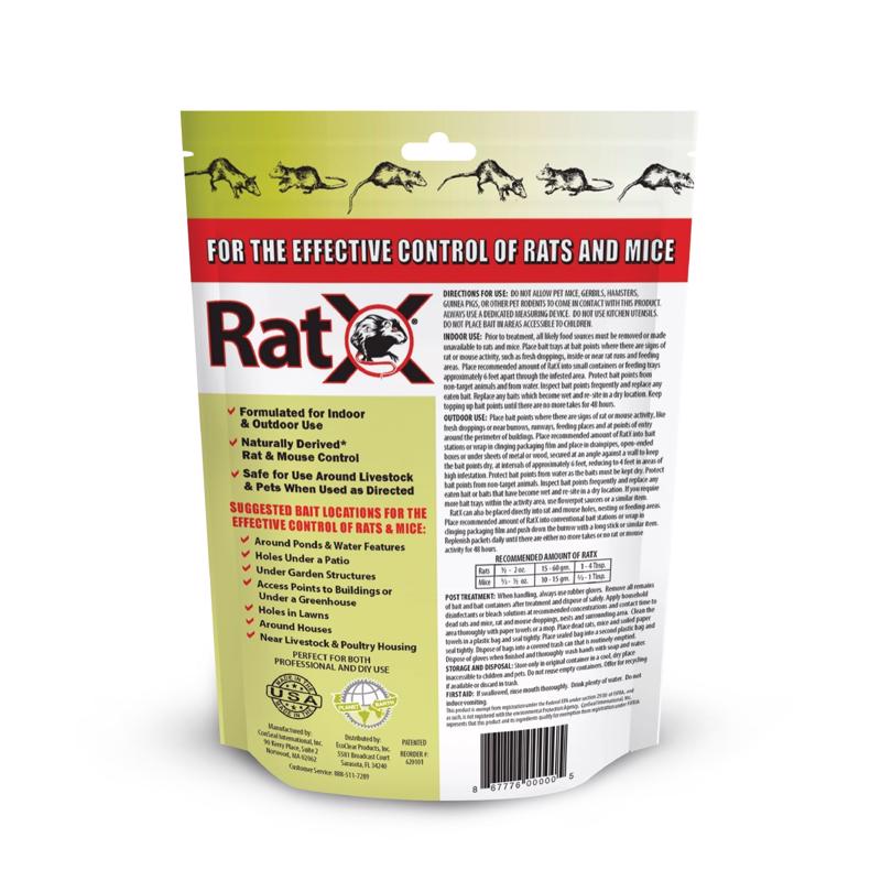 RatX Rodent Killer for Rats & Mice 1 Lb RX-01