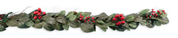 6′ Magnolia Leaf Garland 80565 - Box of 2