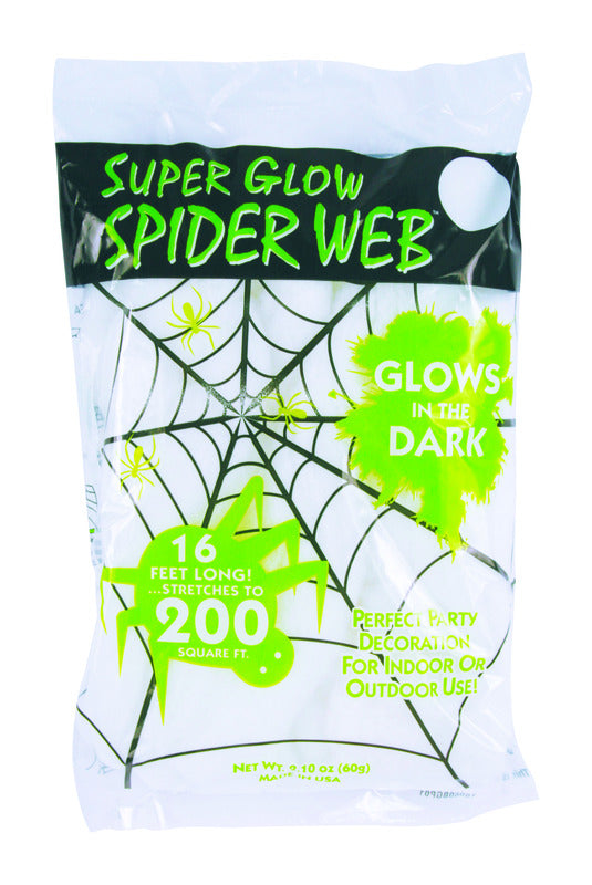 Fun World Super Glow Spider Web 9558