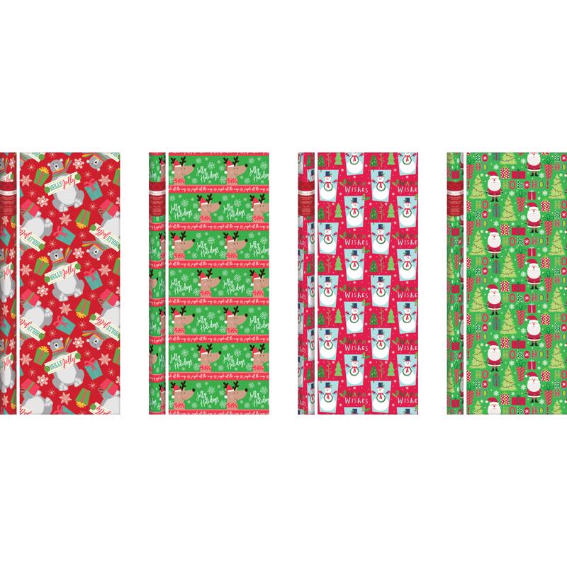 Paper Image Assorted Juvenile Gift Wrap CW8040A9 - Box of 36
