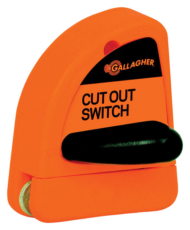 Gallagher Electric Fence Cut Off Switch Orange G60731