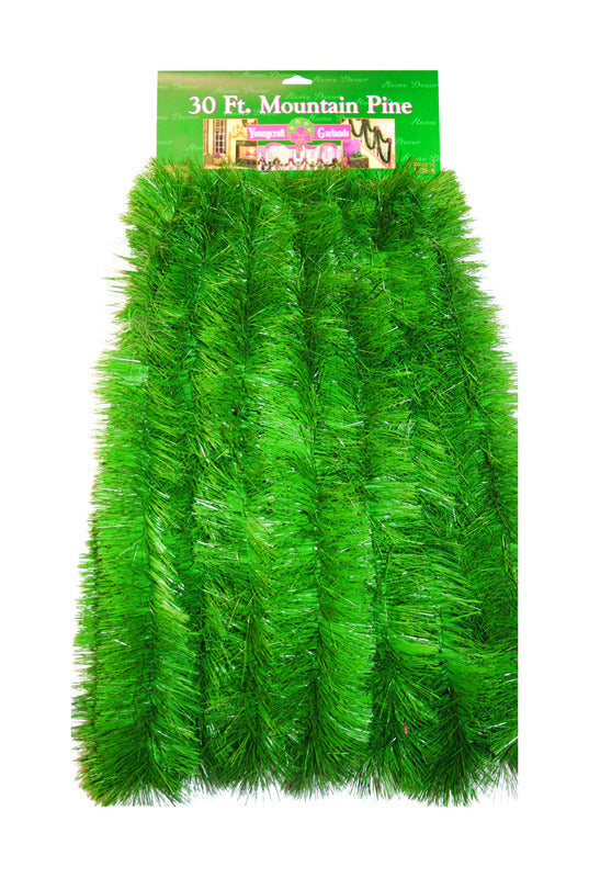 FC Young 30 ft. L Mountain Pine Christmas Garland ID4730-B - Box of 6