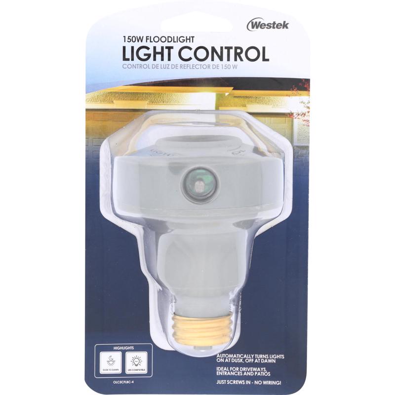 AmerTac Outdoor Dusk to Dawn Floodlight Light Control OLC5CFLBC-4