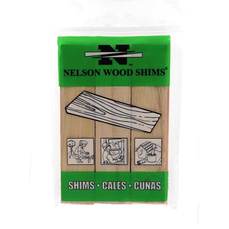 Nelson 6" Wood Shims 9-Pack PSH6-9-72-56