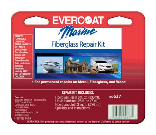 Evercoat 1/2 Pint Fiberglass Repair Kit 100637