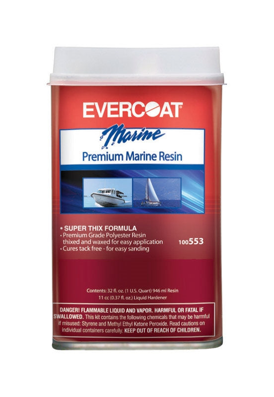 Evercoat Premium Marine Resin Quart 100553