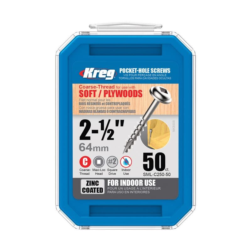 Kreg SML C250B 250 EUR Kreg Blue Kote WR Viti Foro Tascabile 64 Mm - Foto 7