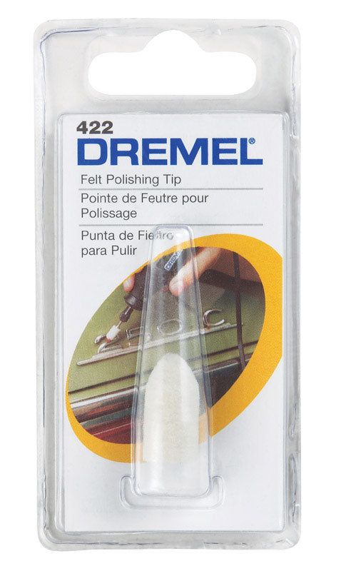 Dremel 3/8 Inch Felt Polishing Core 422