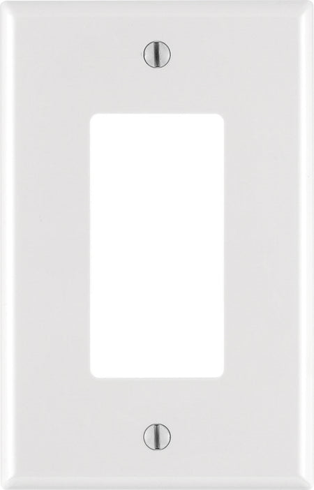 Leviton PJ26-W 1-Gang Decora/GFCI Device Decora Wallplate White - Box of 20