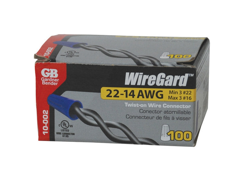WireGard High Performance Twist-on Wire Connector 100-Pack Blue 10-002
