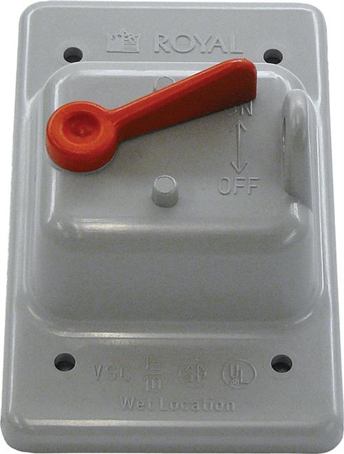 Cantex Single Gang Toggle Switch Cover 5133330