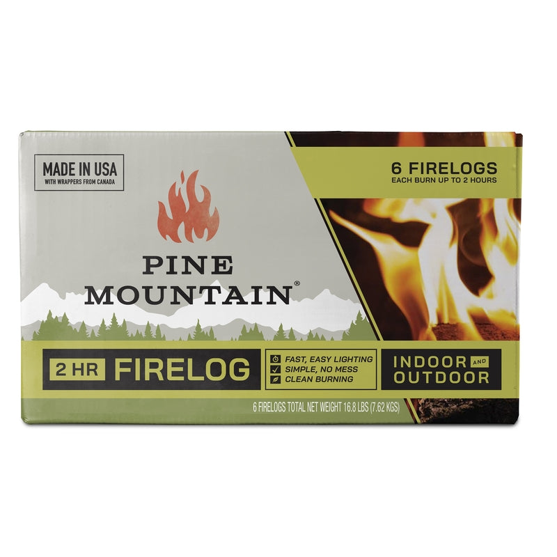 Pine Mountain® 2-Hour Firelogs 6-Pack 500-160-801