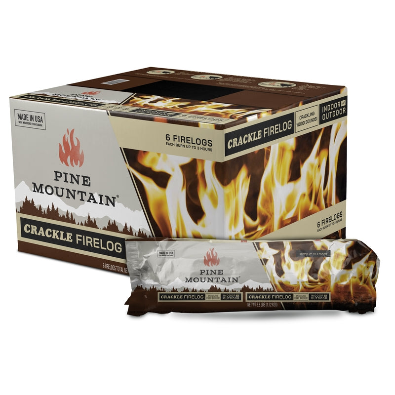 Pine Mountain® Cracklelog® 3-Hour Firelogs 6-Pack 501-153-803