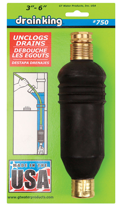 Gt Water Products 750 Drain King Drain Cleaner 3 6 