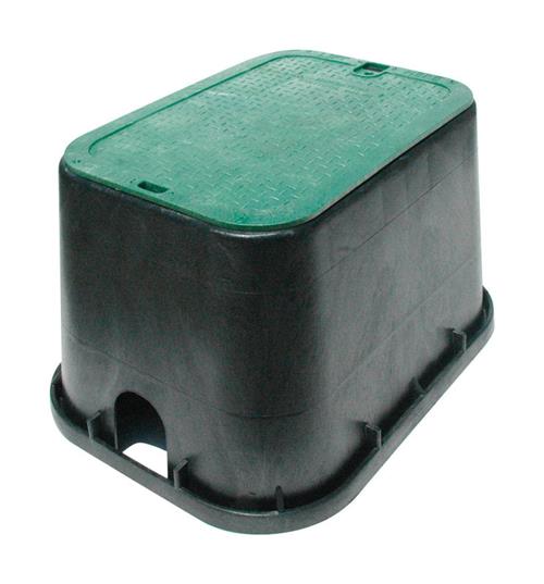 NDS 14  x 19 Inch Overlapping Cover, Black/Green ICV 113BC