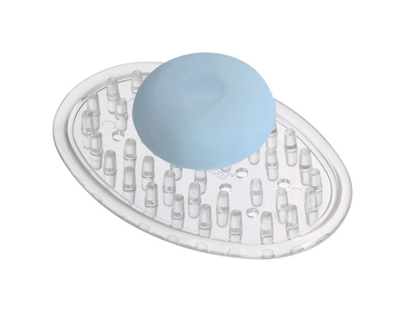 iDesign 30100 Clear Plastic Bar Soap Saver