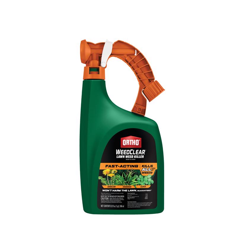 Ortho WeedClear Weed Killer RTS Hose-End Concentrate 32 Oz 0447805