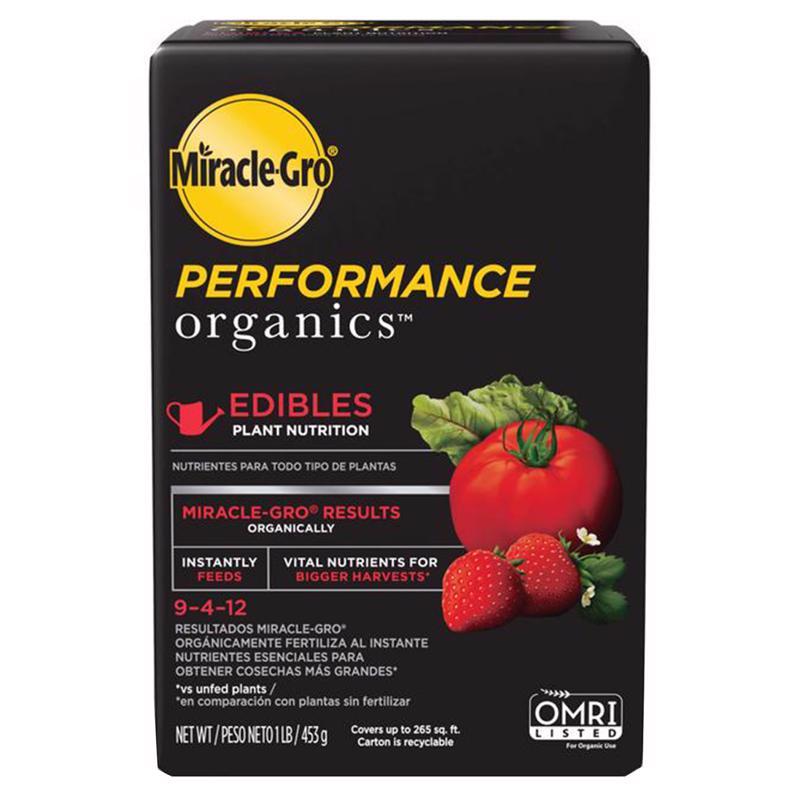 Miracle-Gro Performance Organics Edibles Plant Nutrition 1 Lb 3005310