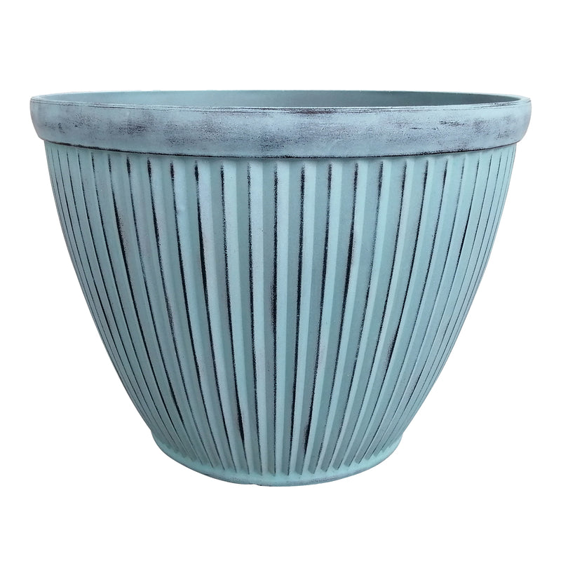 Southern Patio 15 in. D Resin Westland Patio Planter
