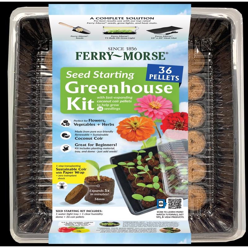 Ferry-Morse P036 Peat Pellet Seed Starting Kit