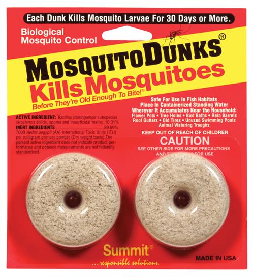Summit Chemical Mosquito Dunks 2-Pack 102-12