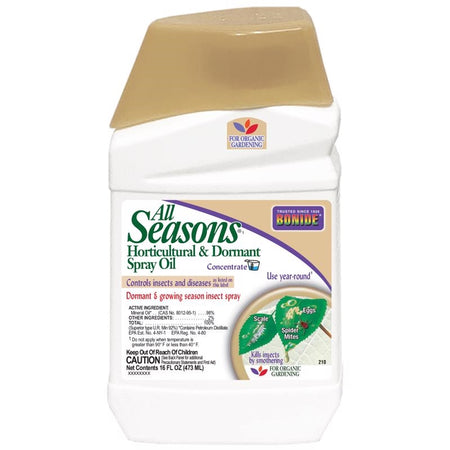 Bonide All Seasons Horticulture Spray Oil Concentrate Pint 210