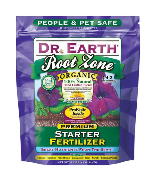 Dr Earth Root Zone Starter Fertilizer 4 Lbs 701P
