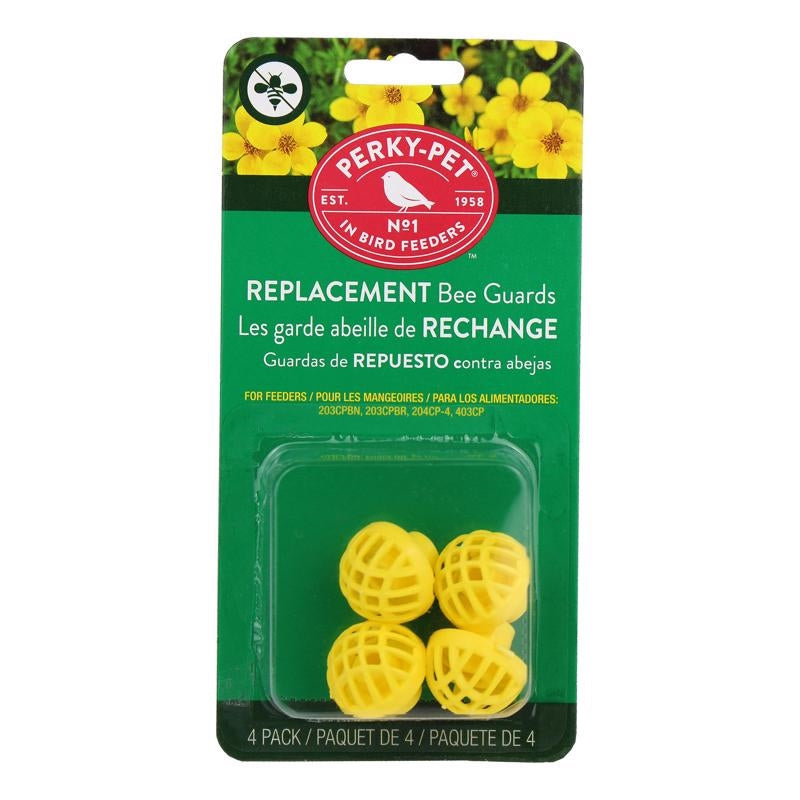 Perky-Pet Replacement Yellow Bee Guards 205Y