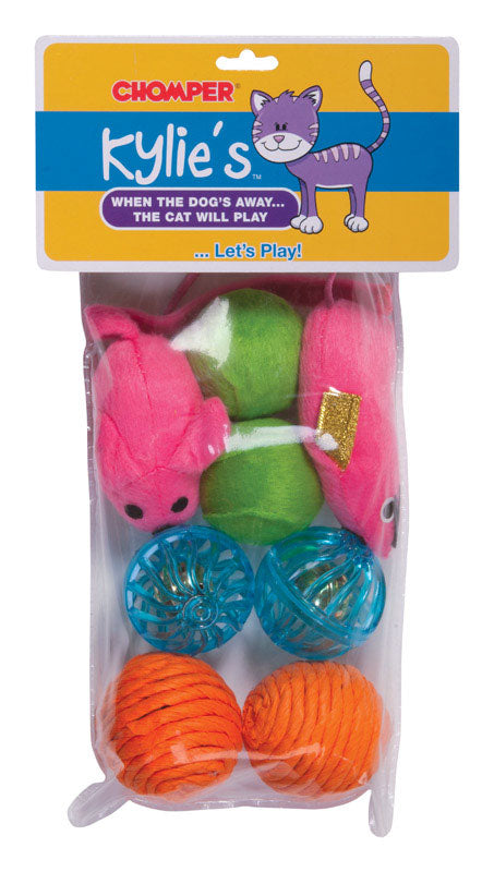 Kylie's Brights Mouse & Ball Assortment 8-Pack IDC10064
