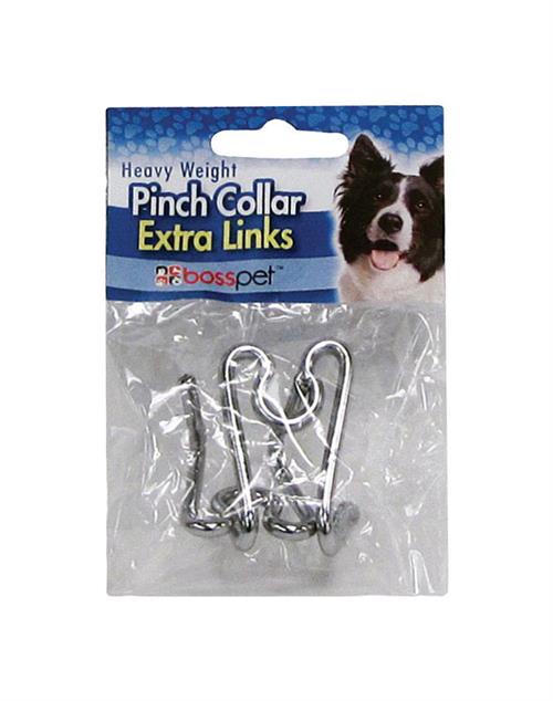 Boss Pet Products 12124 Pinch Collar Extra Links 3.5MM 2-Pack