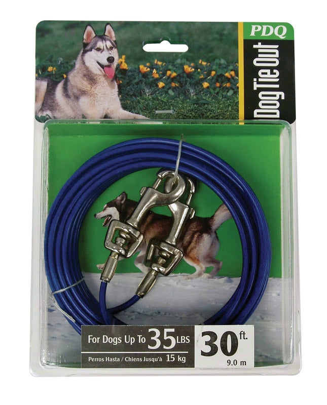 PDQ Medium Dog Tie Out Cable 30 Ft Q2330-000-99