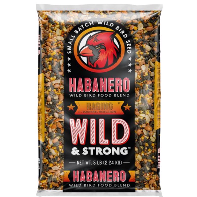 Global Harvest Wild & Strong Raging Habanero Wild Bird Food Blend 5 Lbs 14462