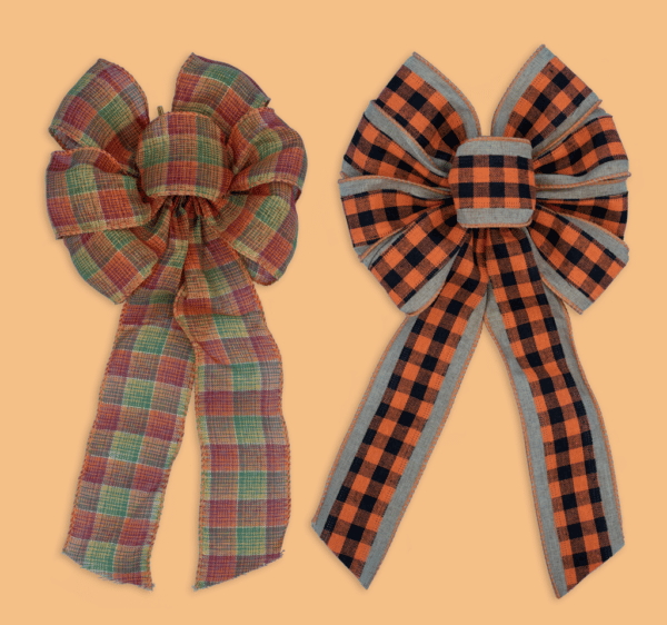 Assorted Fall Bows 8 In x 15 In 13690 - Box of 24