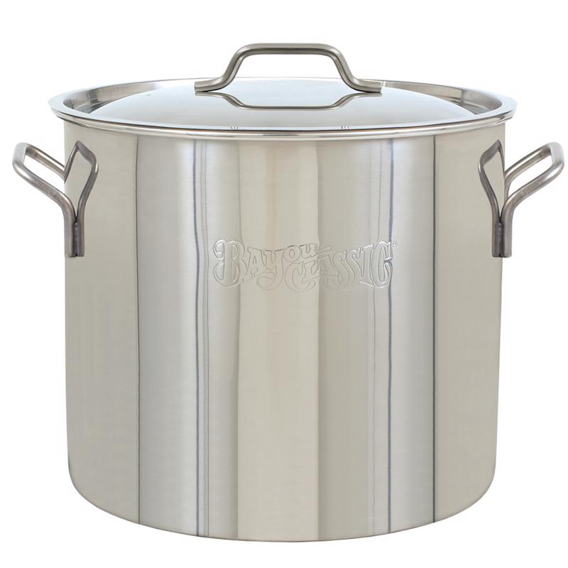 Bayou Classic Economy Stainless Steel Brew Kettle 30 Quart 1430