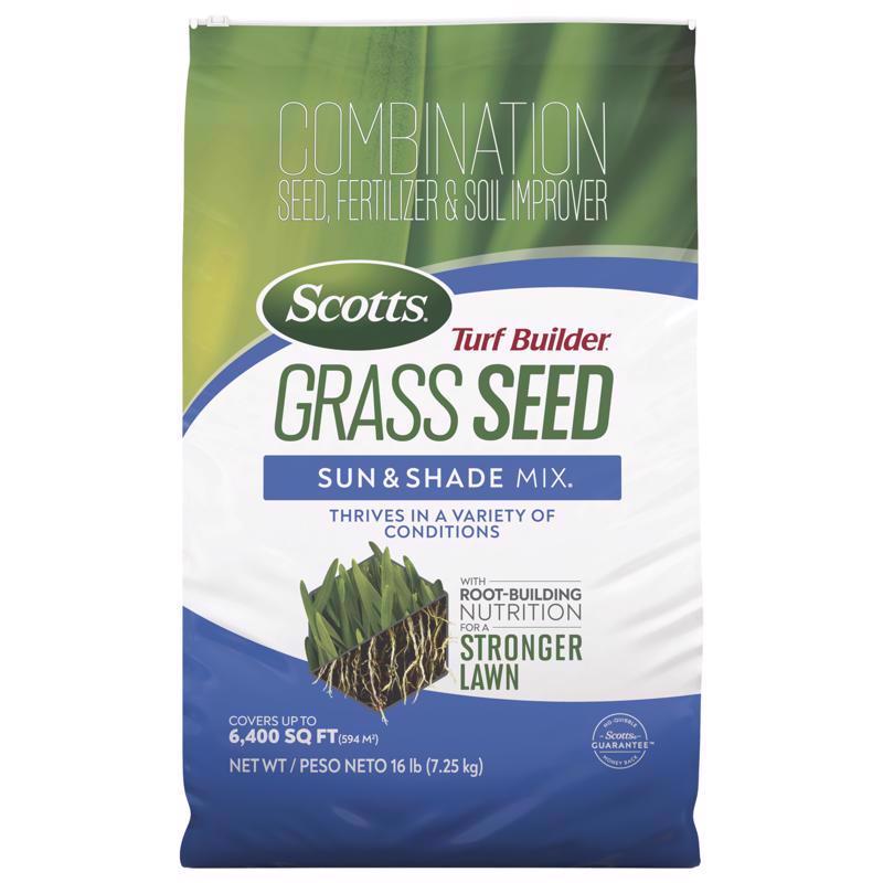 Scotts Turf Builder Mixed Sun or Shade Grass Seed 16 lb 18057