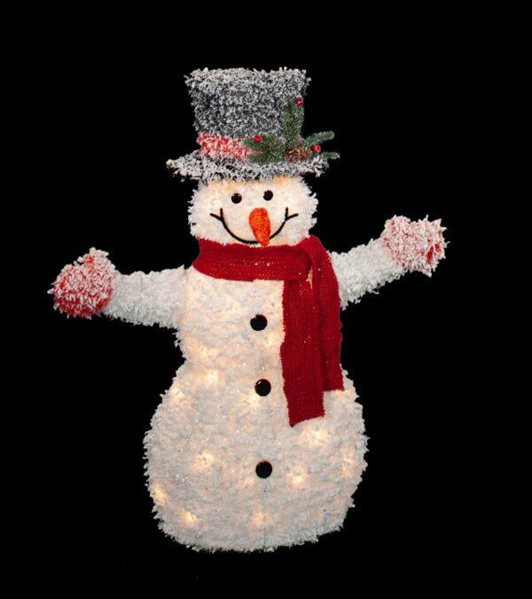 28″ Lighted Snowman 19210