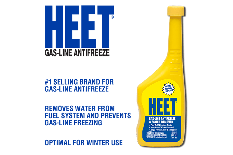 Gold Eagle HEET Gas-line Antifreeze & Water Remover 12 Oz 28201 - Box of 24