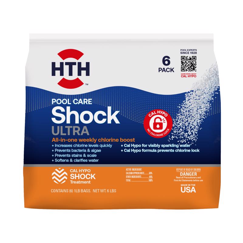 HTH Pool Care Ultra Granule Shock Treatment 6 Lb 52040