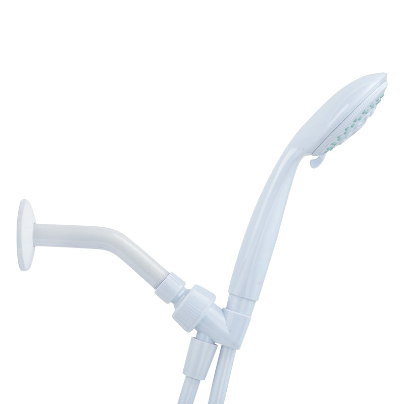 Oakbrook 520 A5147WT-WS White 5 Setting Handheld Showerhead