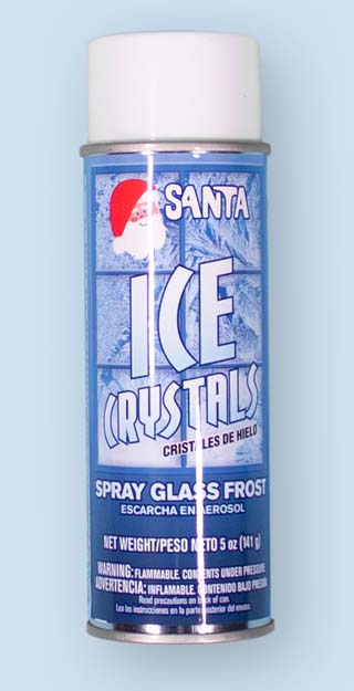 Santa 5 Oz Ice Crystals Spray Glass Frost 542 