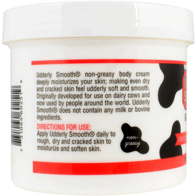 Udderly Smooth Lightly Scented Scent Body Cream 12 Oz 60251X12