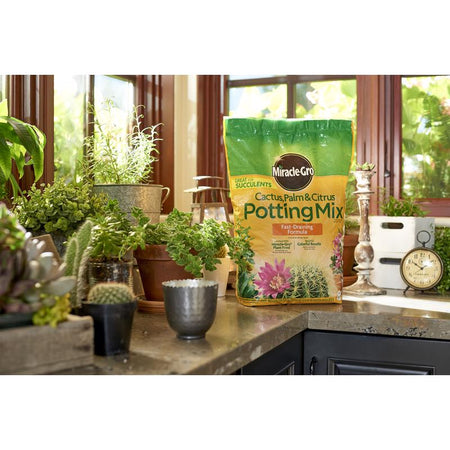 miracle gro cactus garden soil Miracle Gro Cactus, Palm & Citrus Soil 8 Qt 72078432 – TheGardenStore.com