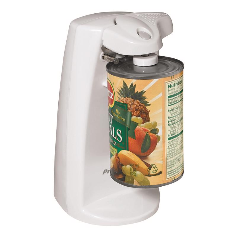 Proctor Silex 75224PS Power Opener White Electric Can Opener