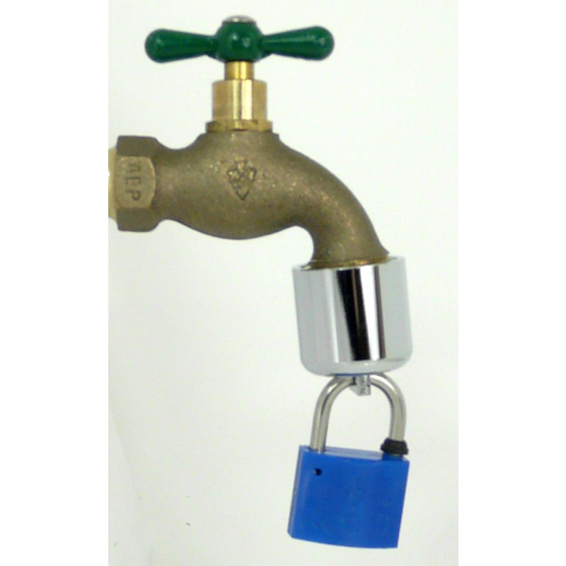 Conservco 3-4" Brass Hose Bibb Lock with Padlock DSL-2