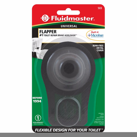 Fluidmaster 503 Universal Flexible Frame 2" Flapper in manufacturer packaging